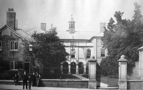 Adams Grammar School Exterior, front.