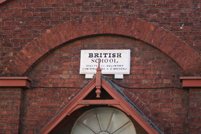 British School plaque 1841.