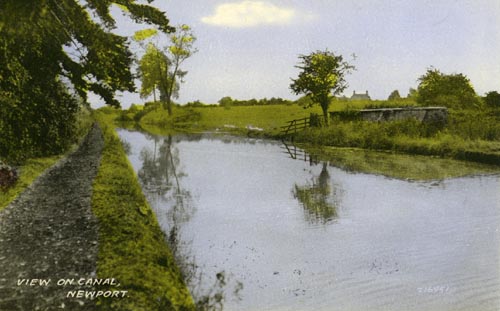 View of Newport canal.
