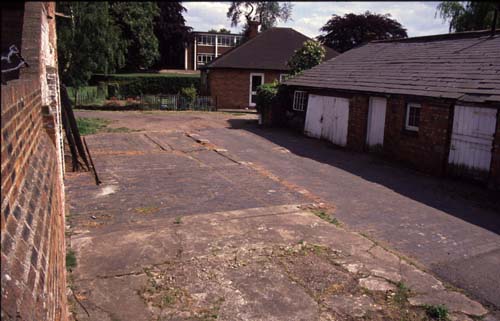 Site of Stable and coach house at Adams Grammar School.