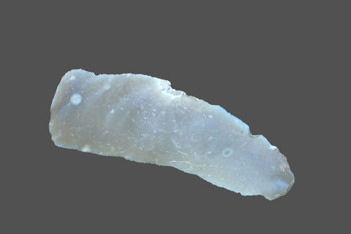 Neolithic flint blade.