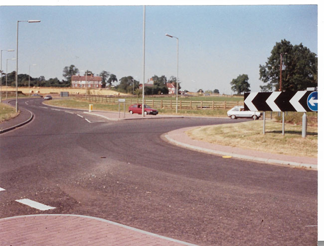 Pitchcroft Roundabout.