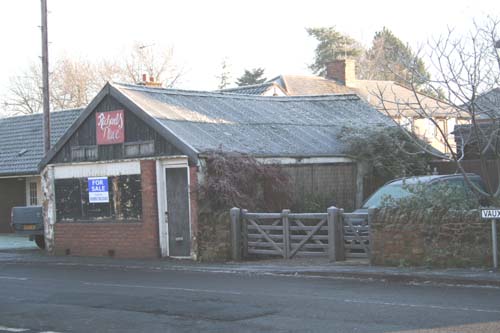 Old business premises on Longford Road.