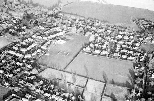 Aerial view of Tibberton.