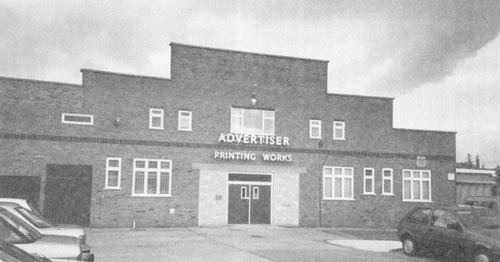 Newport Advertiser Printing Works.