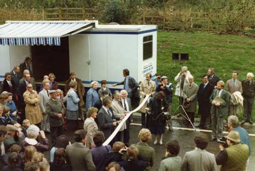 The opening of the Newport Bypass (A41) at the Chetwynd Park end.