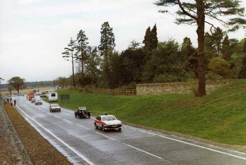 The opening of the Newport Bypass.