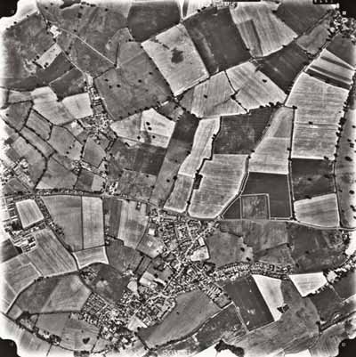 Aerial view of Edgmond.